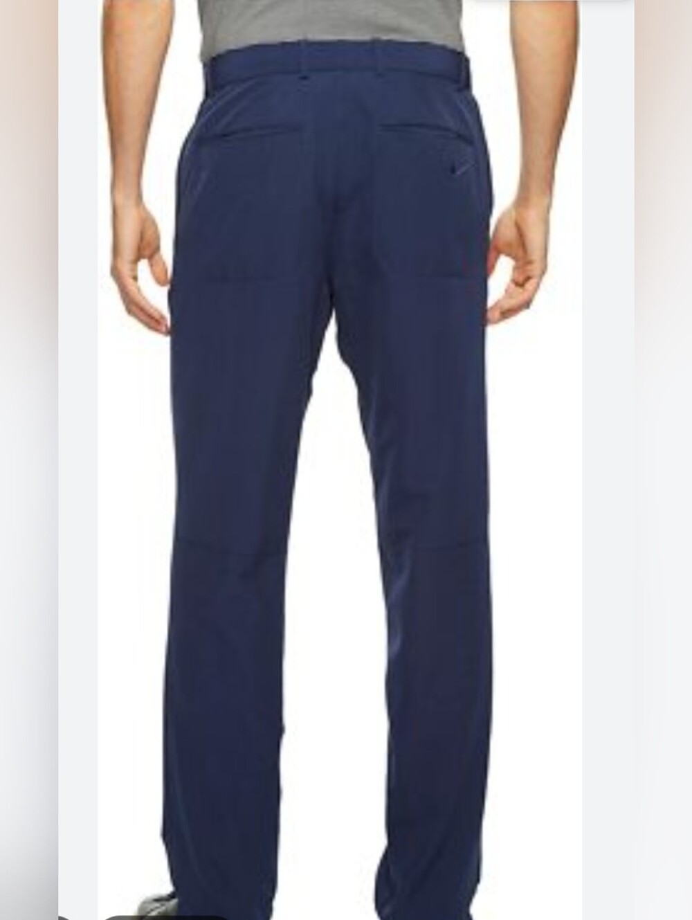 Nike Golf Dri Fit Men's Standard Fit Navy Blue Golf Pants Size 34 X 35